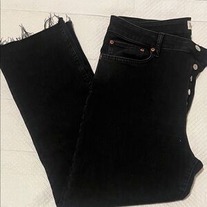 Zara Black Ankle Jeans